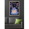 image:imageTrends International Star Wars The Empire Strikes Back  One Sheet 2 Wall Poster 22375 x 34 Black Framed VersionBlonde Framed Version