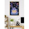 image:imageTrends International Star Wars The Empire Strikes Back  One Sheet 2 Wall Poster 22375 x 34 Black Framed VersionBlonde Framed Version
