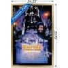 image:imageTrends International Star Wars The Empire Strikes Back  One Sheet 2 Wall Poster 22375 x 34 Black Framed VersionGold Framed Version