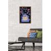 image:imageTrends International Star Wars The Empire Strikes Back  One Sheet 2 Wall Poster 22375 x 34 Black Framed VersionMahogany Framed Version