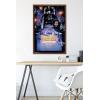 image:imageTrends International Star Wars The Empire Strikes Back  One Sheet 2 Wall Poster 22375 x 34 Black Framed VersionMahogany Framed Version