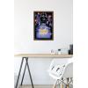 image:imageTrends International Star Wars The Empire Strikes Back  One Sheet 2 Wall Poster 22375 x 34 Black Framed VersionMahogany Framed Version