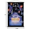 image:imageTrends International Star Wars The Empire Strikes Back  One Sheet 2 Wall Poster 22375 x 34 Black Framed VersionPremium Print and Black Hanger Bundle