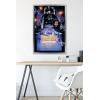 image:imageTrends International Star Wars The Empire Strikes Back  One Sheet 2 Wall Poster 22375 x 34 Black Framed VersionSilver Framed Version