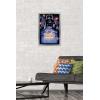 image:imageTrends International Star Wars The Empire Strikes Back  One Sheet 2 Wall Poster 22375 x 34 Black Framed VersionSilver Framed Version