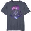 image:imageStar Wars Darth Vader Space Helmet Galaxy TShirt TShirtHeather Blue