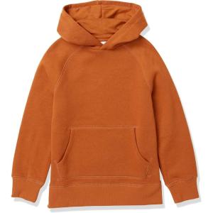 image:imageAmazon Essentials Boys and Toddlers Fleece Pullover Hoodie SweatshirtsLight Brown