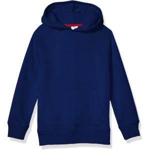 image:imageAmazon Essentials Boys and Toddlers Fleece Pullover Hoodie SweatshirtsNavy