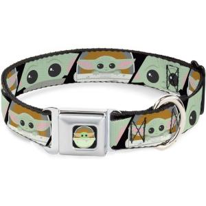 image:imageBuckleDown Dog Collar Seatbelt Buckle Star Wars Darth Vader Utility Belt Bounding3 Black Grays Reds 15 to 26 Inches 10 Inch Wide Multi Color DCSBSWBBVWSW14110L1 Wide  Fits 9513 Neck  Small