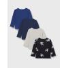 image:imageAmazon Essentials Disney  Marvel  Star Wars Boys and Toddlers LongSleeve TShirts Previously Spotted Zebra Pack of 4Pixar Collection Friends