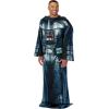image:imageNorthwest Star Wars Full Body Player Comfy Throw Blanket with Sleeves 48 x 71 Inches Wearable Being Darth VaderBeing Darth Vader