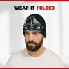 image:imageSTAR WARS Darth Vader Roll Down Cuff Beanie Hat Black One Size