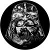 image:imageStar Wars Darth Vader Helmet Saga Black And White PopSockets Adhesive PopGripAdhesive PopGrip