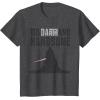 image:imageStar Wars Tall Darth and Handsome Funny TShirtDark Heather Grey