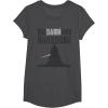 image:imageStar Wars Tall Darth and Handsome Funny TShirtDark Heather Grey