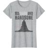 image:imageStar Wars Tall Darth and Handsome Funny TShirtHeather Grey