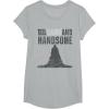 image:imageStar Wars Tall Darth and Handsome Funny TShirtHeather Grey
