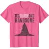 image:imageStar Wars Tall Darth and Handsome Funny TShirtPink Heather