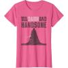 image:imageStar Wars Tall Darth and Handsome Funny TShirtPink Heather