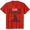 image:imageStar Wars Tall Darth and Handsome Funny TShirtRed