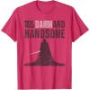 image:imageStar Wars Tall Darth and Handsome Funny TShirtRed Heather