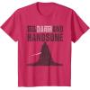 image:imageStar Wars Tall Darth and Handsome Funny TShirtRed Heather