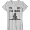 image:imageStar Wars Tall Darth and Handsome Funny TShirtSilver Grey