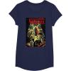 image:imageStar Wars Vader Spaceship Castle Comic Cover Graphic TShirt TShirtNavy Blue