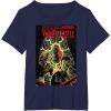 image:imageStar Wars Vader Spaceship Castle Comic Cover Graphic TShirt TShirtNavy Blue