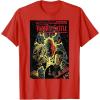 image:imageStar Wars Vader Spaceship Castle Comic Cover Graphic TShirt TShirtRed