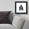 image:imageTrends International Gallery Pops Star Wars Saga  Darth Vader Watercolor Wall Art Wall Poster 12 x 12 Black Framed VersionBlack Framed Version