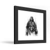 image:imageTrends International Gallery Pops Star Wars Saga  Darth Vader Watercolor Wall Art Wall Poster 12 x 12 Black Framed VersionBlack Framed Version