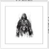 image:imageTrends International Gallery Pops Star Wars Saga  Darth Vader Watercolor Wall Art Wall Poster 12 x 12 Black Framed VersionWhite Framed Version