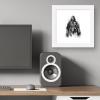 image:imageTrends International Gallery Pops Star Wars Saga  Darth Vader Watercolor Wall Art Wall Poster 12 x 12 Black Framed VersionWhite Framed Version