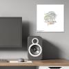 image:imageTrends International Gallery Pops Star Wars Saga  MidCentury Modern Darth Vader Wall Art Wall Poster 12 x 12 Black Framed VersionUnframed Version