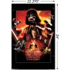 image:imageTrends International Star Wars Saga  VIllains Wall Poster 22375 x 34 Premium Unframed VersionPremium Poster  Mount Bundle