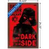 image:imageTrends International Star Wars Saga  Vader Dark Side Wall Poster 34L x 224W Premium Unframed VersionMahogany Framed Version