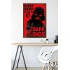 image:imageTrends International Star Wars Saga  Vader Dark Side Wall Poster 34L x 224W Premium Unframed VersionMahogany Framed Version