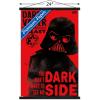 image:imageTrends International Star Wars Saga  Vader Dark Side Wall Poster 34L x 224W Premium Unframed VersionPremium Print and Black Hanger Bundle