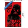 image:imageTrends International Star Wars Saga  Vader Dark Side Wall Poster 34L x 224W Premium Unframed VersionWhite Framed Version