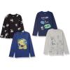 image:imageAmazon Essentials Disney  Marvel  Star Wars Boys and Toddlers LongSleeve TShirts Previously Spotted Zebra Pack of 4Pixar Collection Friends