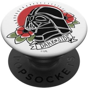 image:imageStar Wars Darth Vader Floral Classic Tattoo Design PopSockets Adhesive PopGripAdhesive PopGrip