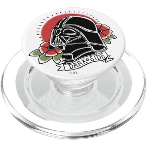 image:imageStar Wars Darth Vader Floral Classic Tattoo Design PopSockets Adhesive PopGripMagnetic PopGrip