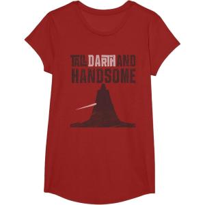 image:imageStar Wars Tall Darth and Handsome Funny TShirtCranberry Red