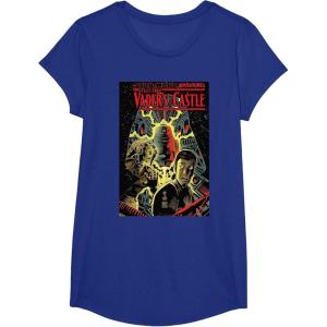 image:imageStar Wars Vader Spaceship Castle Comic Cover Graphic TShirt TShirtRoyal Blue
