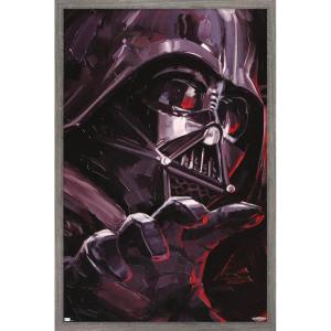 image:imageTrends International Star Wars ObiWan Kenobi  Darth Vader Portrait Wall Poster 22375 x 34 Premium Unframed VersionBarnwood Framed Version