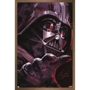 image:imageTrends International Star Wars ObiWan Kenobi  Darth Vader Portrait Wall Poster 22375 x 34 Premium Unframed VersionBronze Framed Version