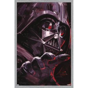 image:imageTrends International Star Wars ObiWan Kenobi  Darth Vader Portrait Wall Poster 22375 x 34 Premium Unframed VersionGray Framed Version