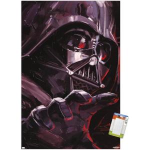image:imageTrends International Star Wars ObiWan Kenobi  Darth Vader Portrait Wall Poster 22375 x 34 Premium Unframed VersionPremium Poster  Mount Bundle