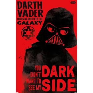 image:imageTrends International Star Wars Saga  Vader Dark Side Wall Poster 34L x 224W Premium Unframed VersionPremium Unframed Version